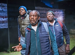 'Black Men Walking' has been described as ‘linguistically dazzling…important, political and poignant’ 