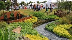 The garden show at Hampton Court in a previous year. 