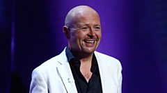 Mossley's champion entertainer Jon Courtenay. Image courtesy of ITV