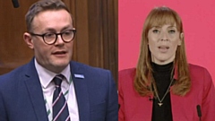 Chris Clarkson and Angela Rayner