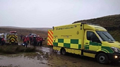 Oldham Mountain Rescue and North West Ambulance service worked to rescue the woman.