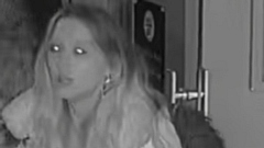 The woman officers want to speak to is described as white, in her 30s, around 5ft 4inches tall, slim build and has long, dyed blonde hair