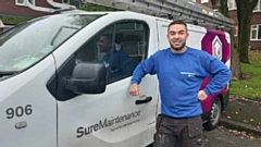 Aaron Da Silva, apprentice gas engineer with Sure Maintenance, is among the apprentices who have kick started their careers in construction and engineering in 2019/20, thanks to FCHO partners