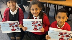 Maya Iqbal, Arissa Yasar and Isaac Khan were taking part in Enterprise Week