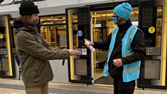 A pre-Christmas day of action saw officers engaging with public transport users to educate them about the importance of wearing a face covering