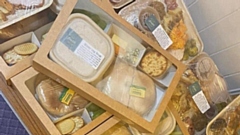 Some of the meals which were delivered to the Impact Church