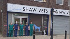 The team at Shaw Vets