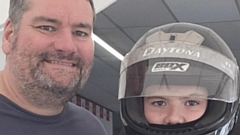 Owen and his father Neil used to be a regular at the go-karting track in Trafford Park.