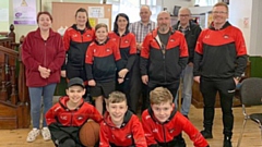 The Oldham Eagles under-12s team