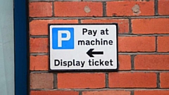 All pay and display machines will be bagged over to avoid any confusion