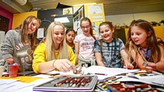 The Mahdlo team have been teaching their young people about the importance of sign language during Deaf Awareness Week