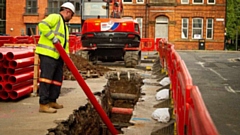 Electrical work being carried out in Greater Manchester