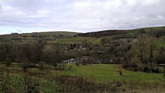The Saddleworth hills