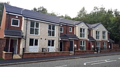 The new three-bedroom homes on Wellyhole Street in�Lees