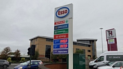 Esso in Hollinwood.  Unleaded a bit on the pricey side today