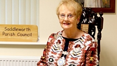 Saddleworth Parish Council Chairman, Councillor Barbara Beeley