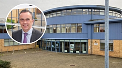 The Radclyffe School with Head Teacher John Cregg