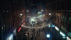 Curzon Street as featured in the Christmas ad