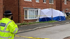 A 36-year-old woman died in Chadderton last night