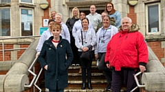 Ashton & Failsworth MP Angela Rayner with volunteers at Breaking The Waves.jpg