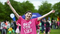 Cancer survivor Sara Wilson is backing the Race for Life