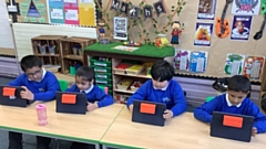 Oasis Academy Clarksfield has distributed more than 450 iPads with rugged keyboard cases to students and staff