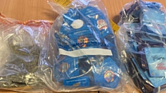 The drugs were seized earlier today (23 March)
