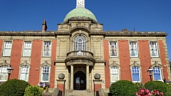 Chadderton Town Hall, new office of MP Jim McMahon
