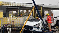 There were 122 road traffic collisions involving motorists (77), cyclists (10) or pedestrians (35) on the Metrolink network between April, 2019 and March, 2021