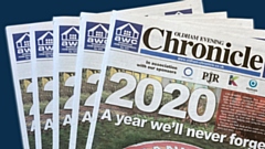 The Oldham Evening Chronicle has been published in Oldham since 1854