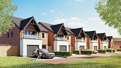 An artists impression of the site at Haven Lane