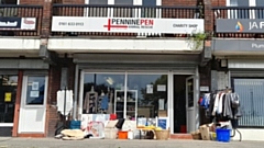 The Pennine Pen Animal Rescue charity shop in Brackley Square