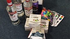 ASB Awareness Week - this was some of the booty seized from local youths by the Failsworth Neighbourhood policing team in May