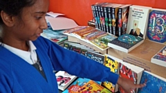 The ‘booknic’ involved children enjoying a picnic and a book while also taking part in a range of fun reading-themed activities