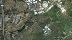 The Heywood/Pilsworth Northern Gateway. Image courtesy of Google Earth