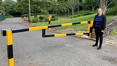 Barriers have been installed at Oldham Edge, one of five locations in Oldham, in a bid to deter fly-tippers