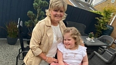 Vicky Shaw is doing the Manchester Memory Walk with her ten-year-old granddaughter Millie Moran