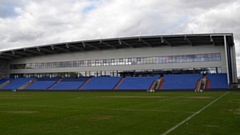 The North Stand at Boundary Park will be open for fans on Saturday