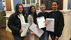 Hulme's GCSE and A level results this year and in 2020 are 'a testament to the hard work that continued despite the move to online teaching and learning'