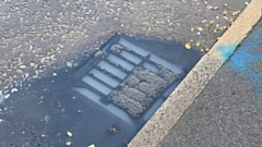 There has been a problem with who takes responsibility for the drain