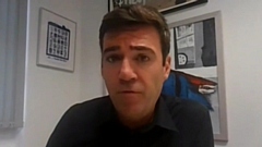 Mayor of Greater Manchester Andy Burnham