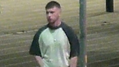 Police officers would like to speak to this man