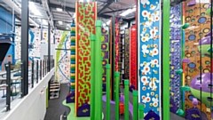The Clip �n Climb area at the Summit Up centre