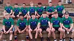 The successful Saddleworth School Year 11 rugby team