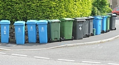 The council are in the process of replacing all the bins in Crompton that are emptied by the its Street Scene departments, for new bigger bins