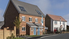 The new homes at Radclyffe Gardens in Chadderton