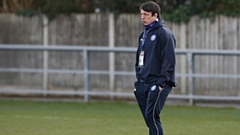 Oldham head coach Stu Littler