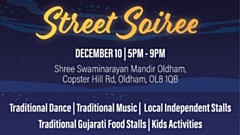 The Street Soiree takes place on Saturday, December 10, from 5pm to 9pm