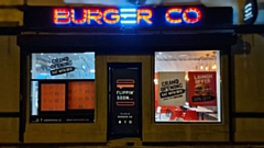 The flagship 'Burger Co' store opens in Oldham on Saturday