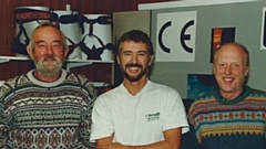 Alan Waterhouse, Tony Howard and Paul Seddon - 'the three Trolls’ who started Troll Safety Equipment in 1965